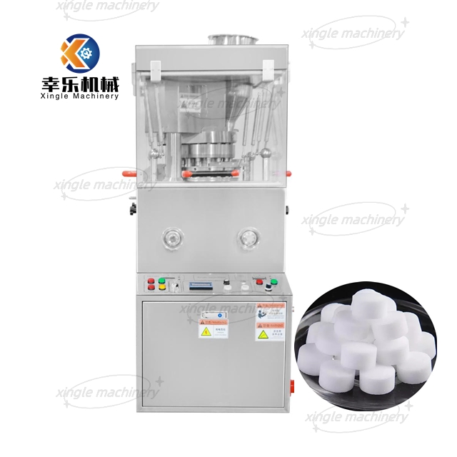 Soup cube salt candy food zp rotary tablet press machine