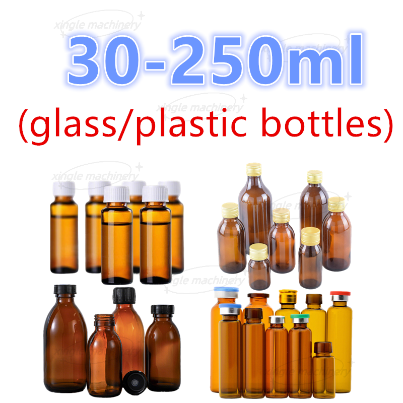 Plastic Glass Vial Bottle Capper Planetary Auto Capping Machine