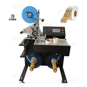 High-Speed Automatic Adhesive Label Roll To Roll Labeling Machine