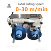 Table Top Electrical Roll Rewinder Automatic Label Rewinding Machine