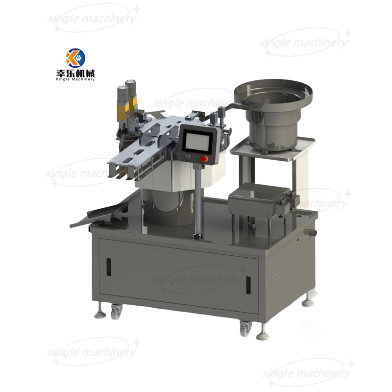 Filling and capping machine