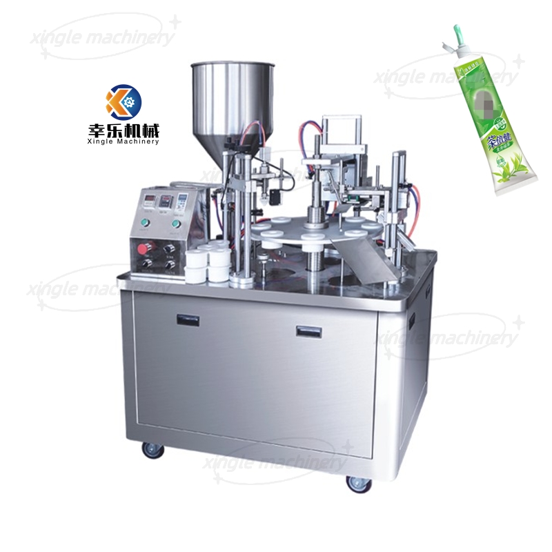Semi Automatic Aluminium Tube Filling And Sealing Machine
