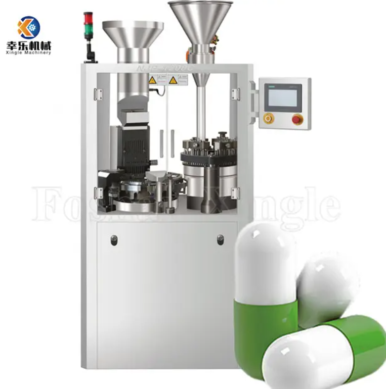 Compact easy operation 0# NJP-1200 automatic capsule filling machine