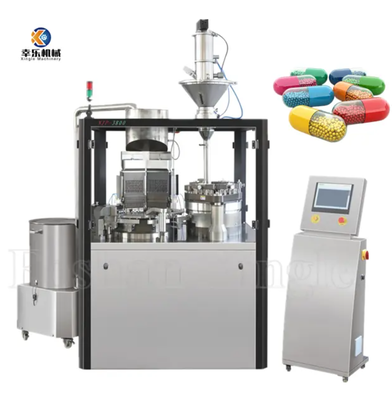 High Output Herbal Powder Automatic Capsule Filling Machine for Medical 