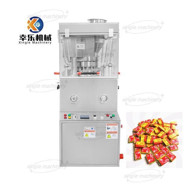 Soup cube salt candy food zp rotary tablet press machine