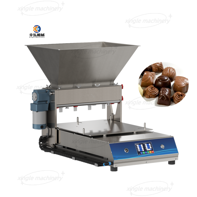 Tabletop Small Automatic Chocolate Cupcake Making Filling Machine