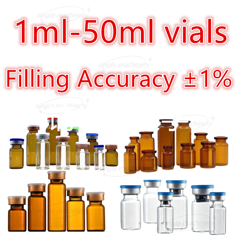 Disc-type High Speed Liquid Vial Bottle Filling And Capping Machine