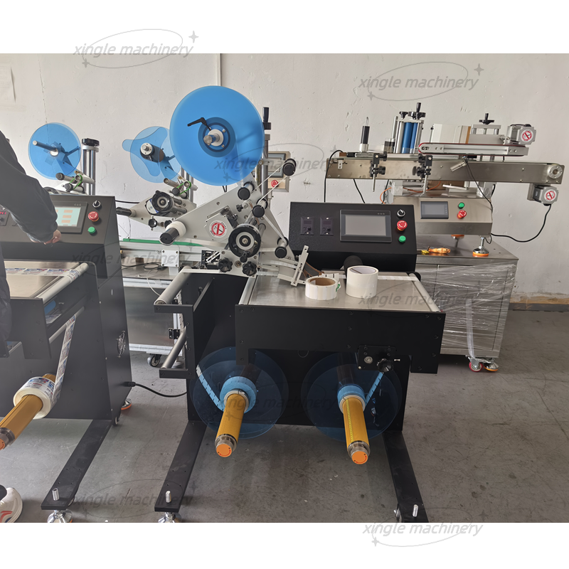 High-Speed Automatic Adhesive Label Roll To Roll Labeling Machine