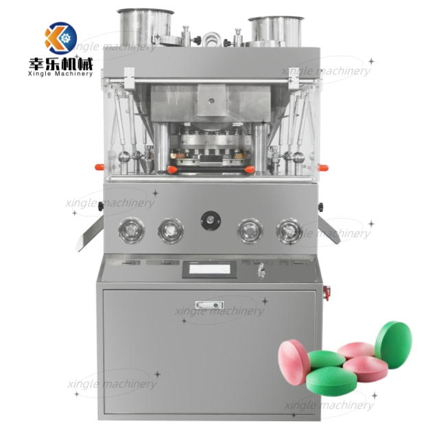 Stainless steel pharmaceutical double-press tablet press