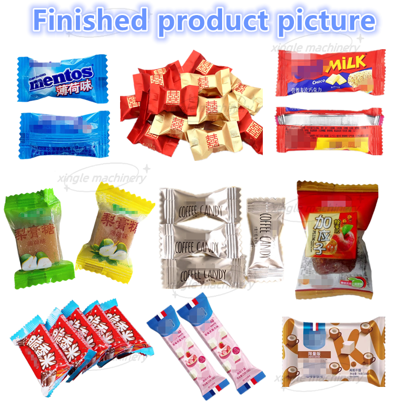 High-speed Automatic Candy Bag Pillow Packaging Machine