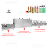 Glass Vial Bottle Liquid Low Speed Linkage Filling Production Line