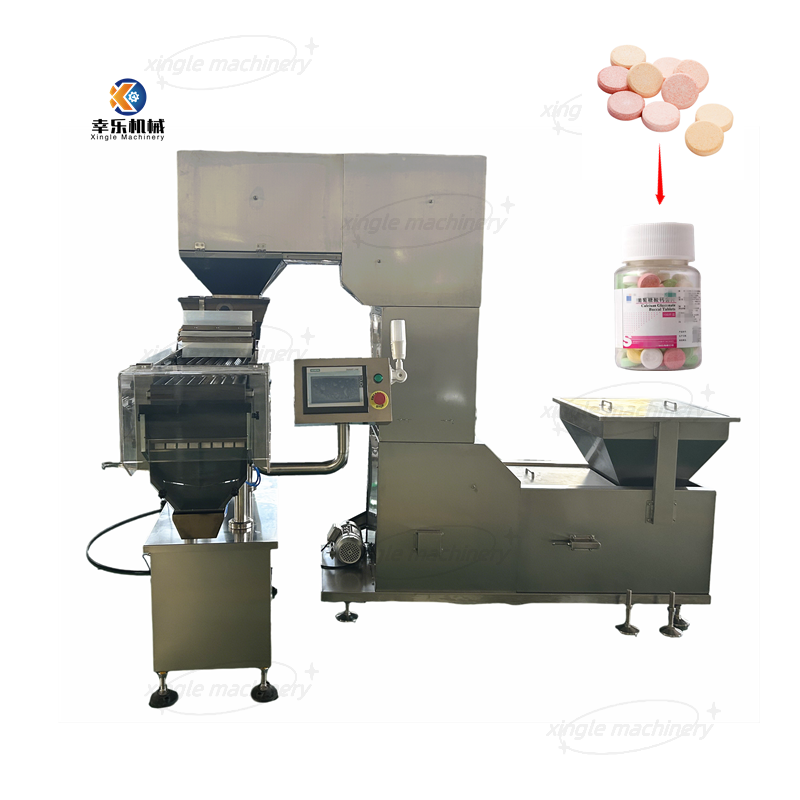 Full Automatic 8 Channel Candy Counting Machine with Z-type Elevator
