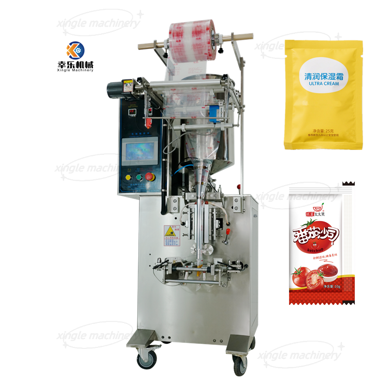 Vertical Automatic Sachet Bag Liquid Sauce Packing Machine