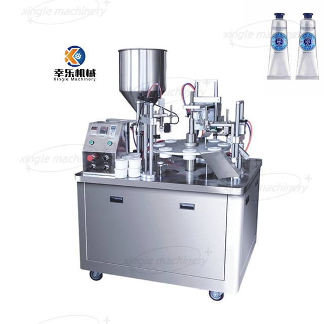Semi Automatic Aluminium Tube Filling And Sealing Machine