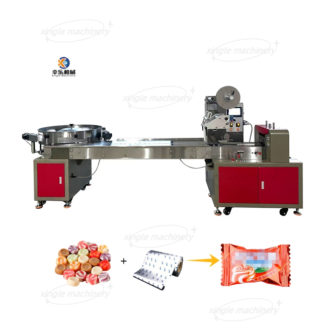 High-speed Automatic Candy Bag Pillow Packaging Machine