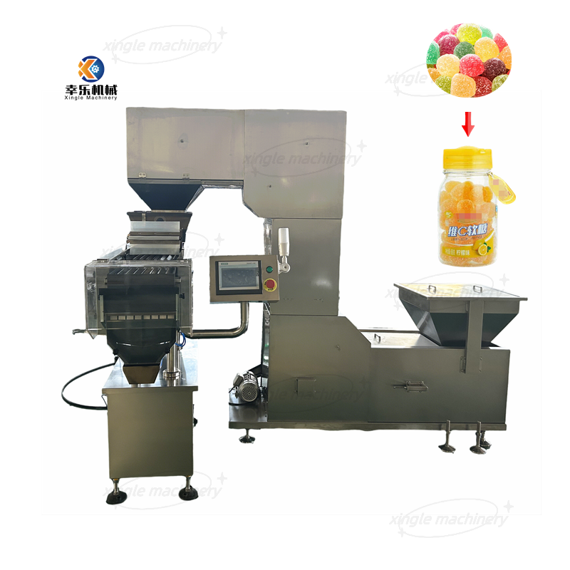 Full Automatic 8 Channel Candy Counting Machine with Z-type Elevator