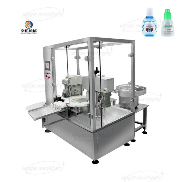 2-30ml Vial Bottle Automatic Eye Drop Filling And Capping Machine