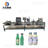 Desktop 4 Heads Liquid Filling Capping And Labeling Machine