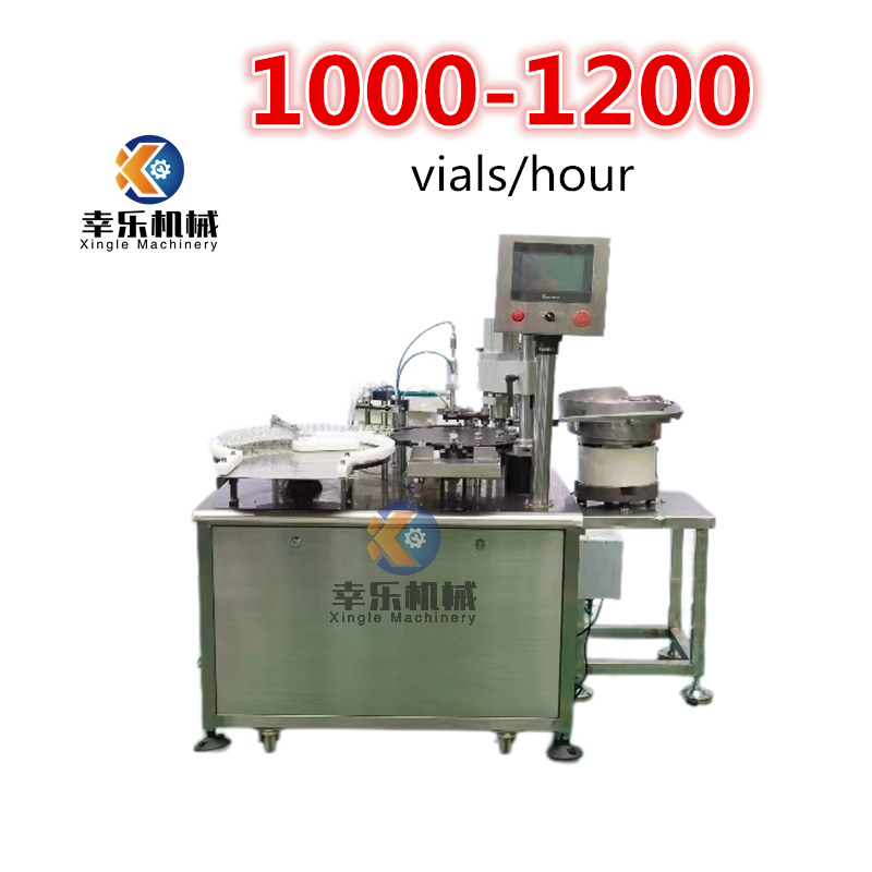 Fully Automatic Vial Single-head Liquid Filling And Capping Machine