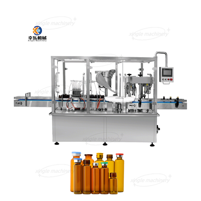 10ml Oral Liquid Vial Automatic Filling And Sealing Packing Machine