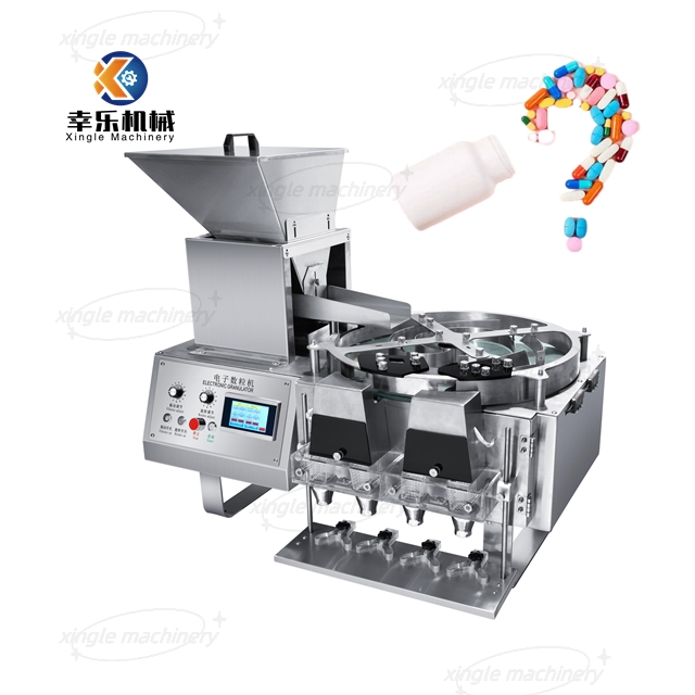 Bottling Candy Gummy Table Type Small Counting Machine