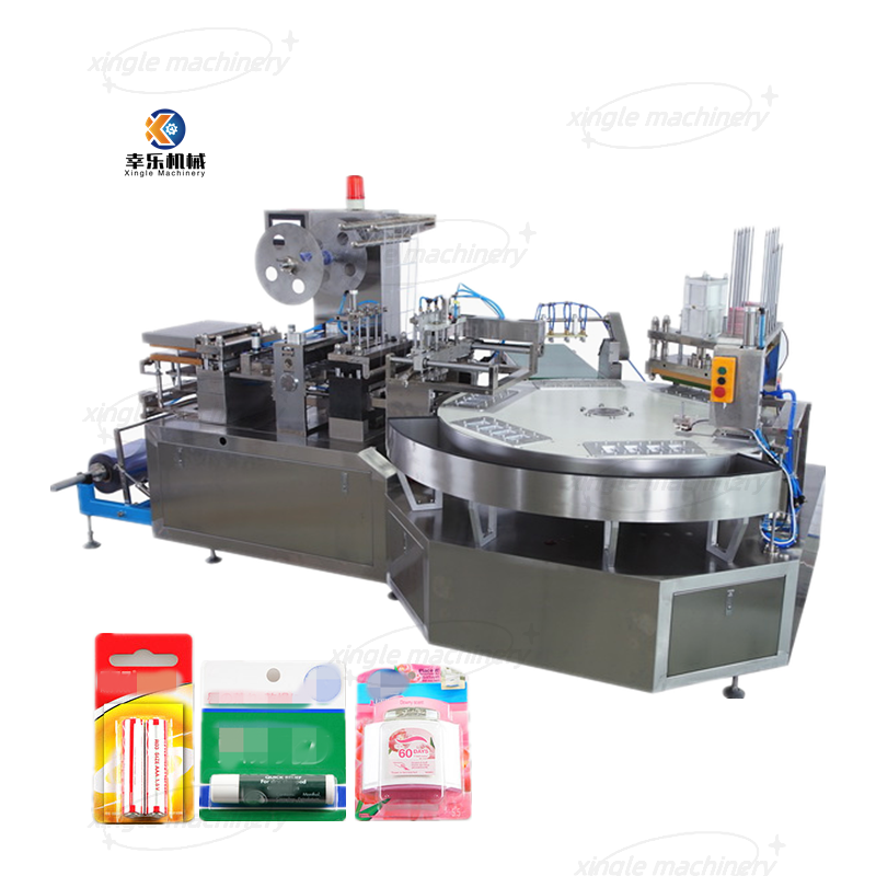 Rotary Automatic Cardboard Plastic Paper Card Blister Packing Machine