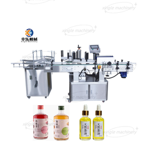 Automatic Vertical Round Bottle Labeling Machine for Glass Bottles