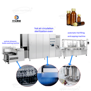 Oral Liquid High Dose High Speed Production Line Vial Filling Machine 