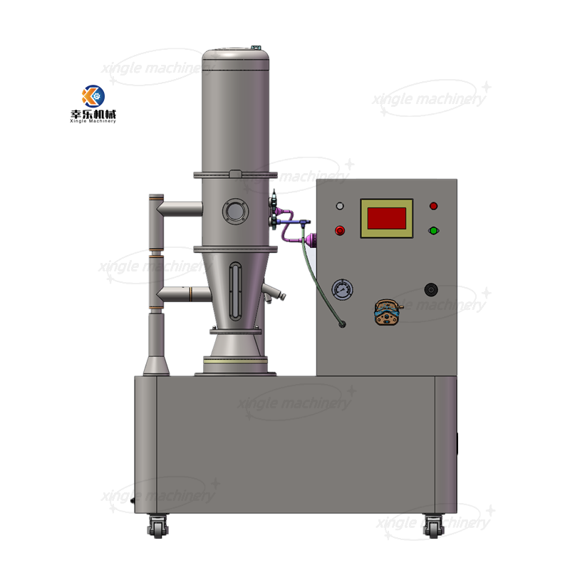 Pharmaceuticals Food Fluidized Bed Drying Boiling Granulator Machine