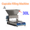 Tabletop Small Automatic Chocolate Cupcake Making Filling Machine
