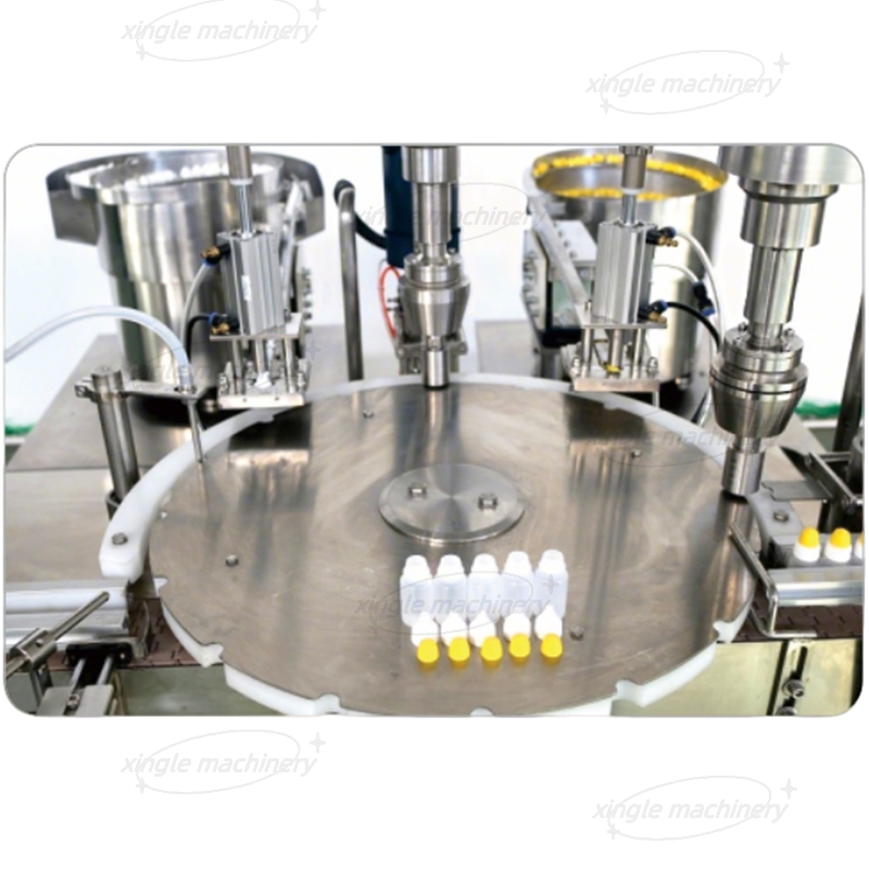 2-30ml Vial Bottle Automatic Eye Drop Filling And Capping Machine