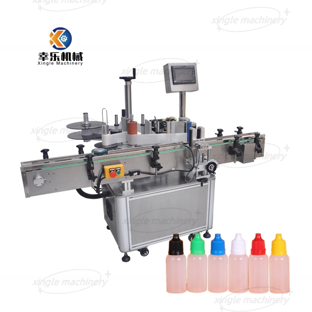 Automatic Glass Plastic Vertical Round Bottle Labeling Machine