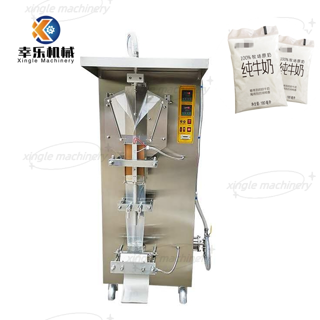 Small Milk Water Pouch Automatic Liquid Packing Machine