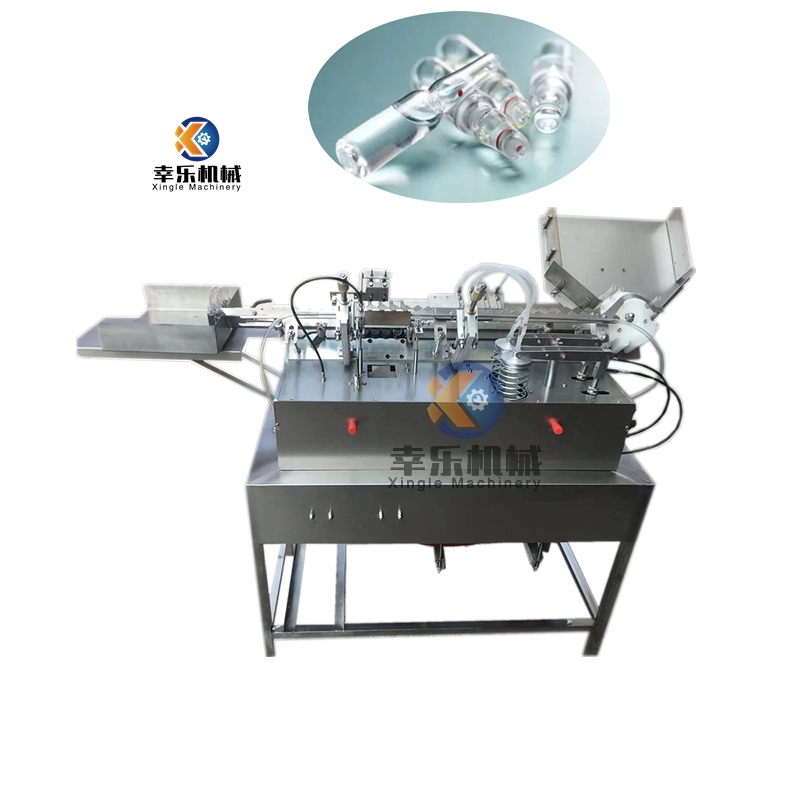 Custom 2 Needles 5-10ml Ampule Filling And Sealing Machine