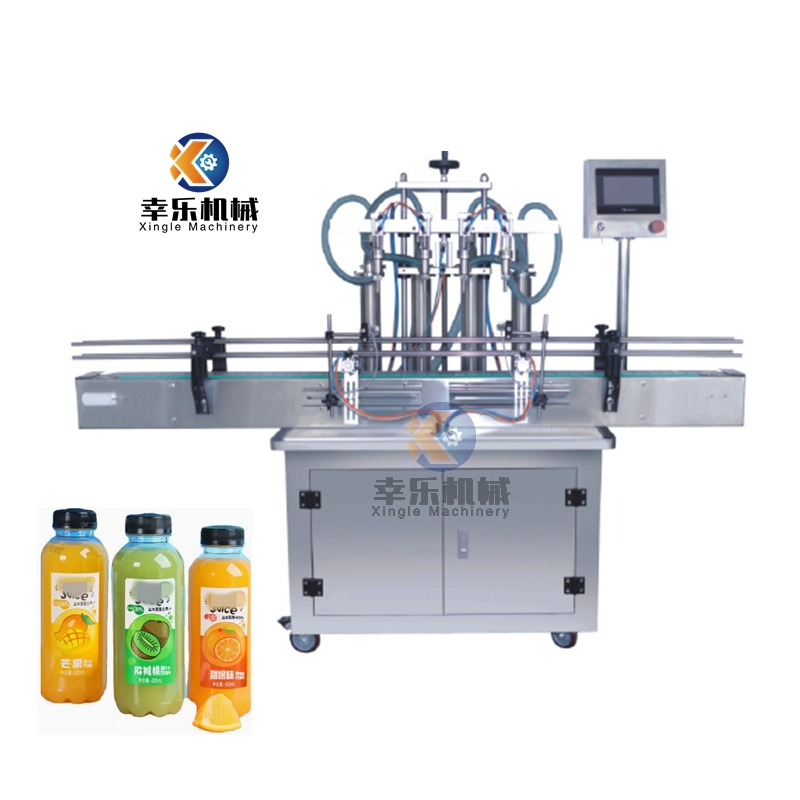 Juice Bottle Full Auto Liquid Filling Machine for Sale