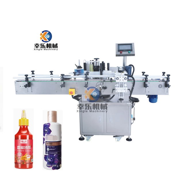 Full Automatic Positioning Sticker Labeling Machine for Round Bottle