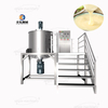 Sanitary Grade Perfume Cream Circular Mixing Tank 3000L