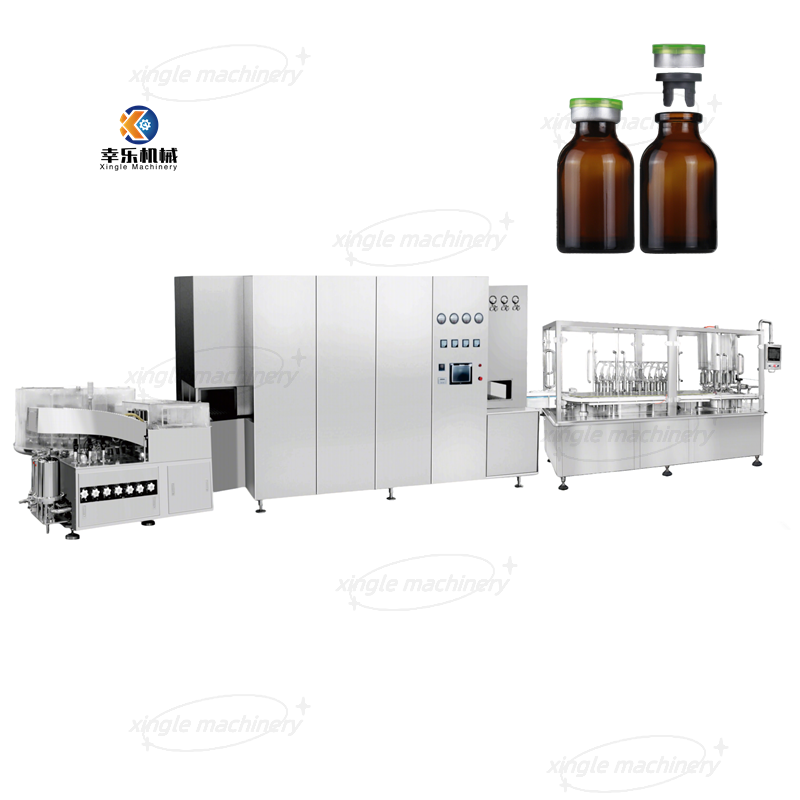 Oral Liquid High Dose High Speed Production Line Vial Filling Machine 