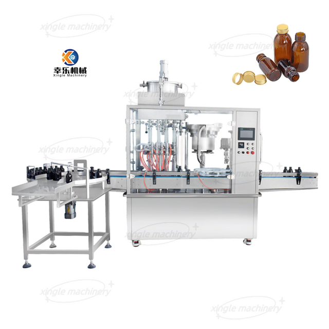 Automatic Vial Bottle Thick Paste Filling And Sealing Machine