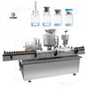 Linear Liquid 10-100ml Vial Filling Upper Plug Capping Machine