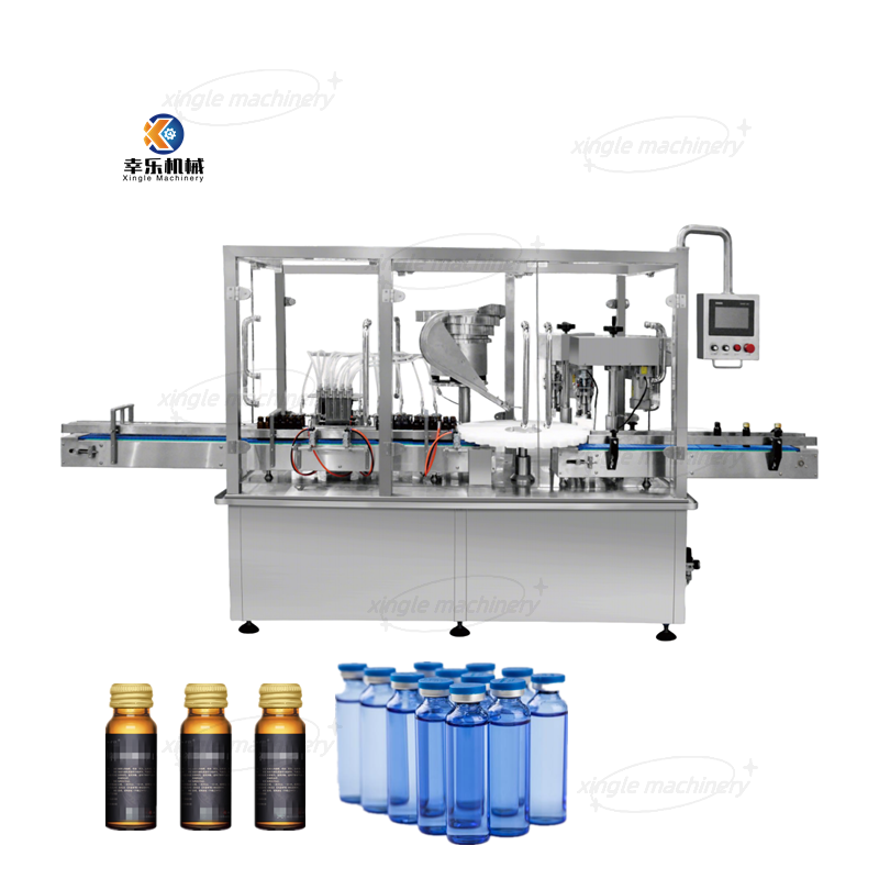 10ml Oral Liquid Vial Automatic Filling And Sealing Packing Machine