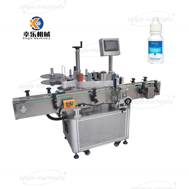 Automatic Glass Plastic Vertical Round Bottle Labeling Machine