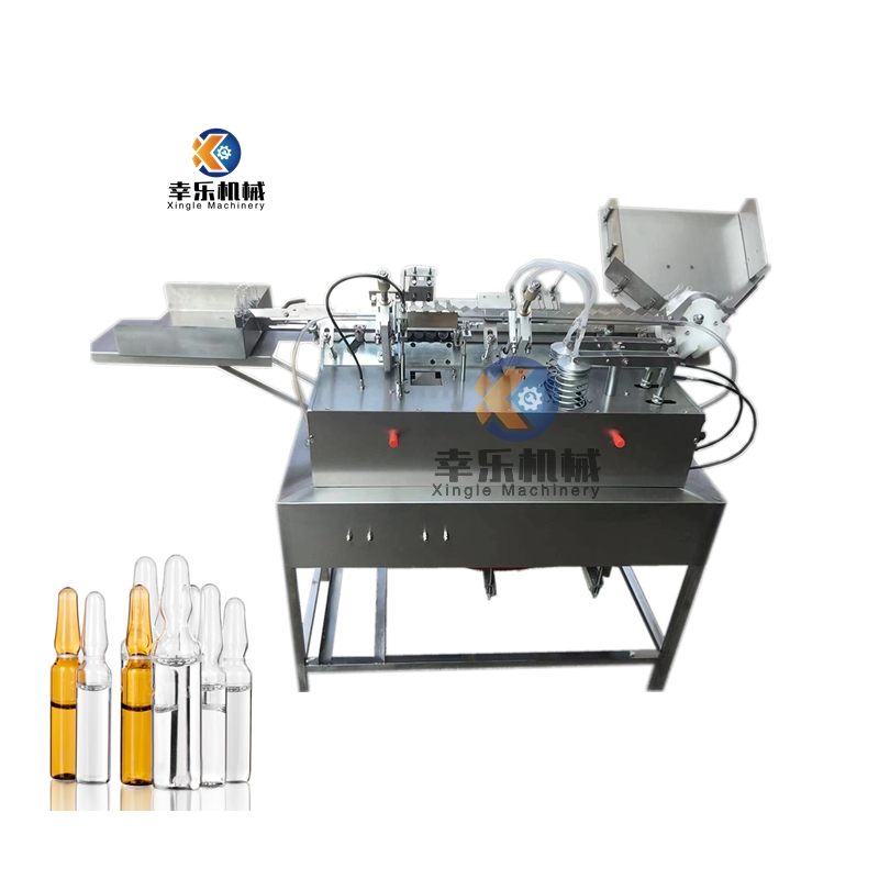 Custom 2 Needles 5-10ml Ampule Filling And Sealing Machine