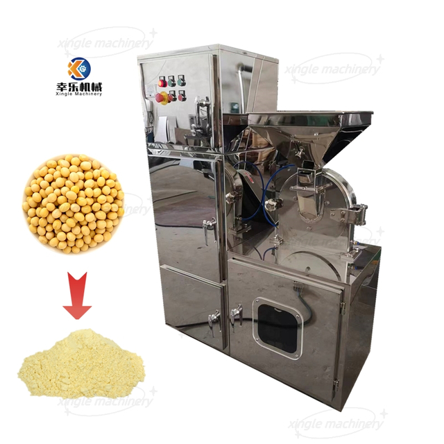 Electric Chilli Wheat Coffee Powder Automatic Grinding Machine