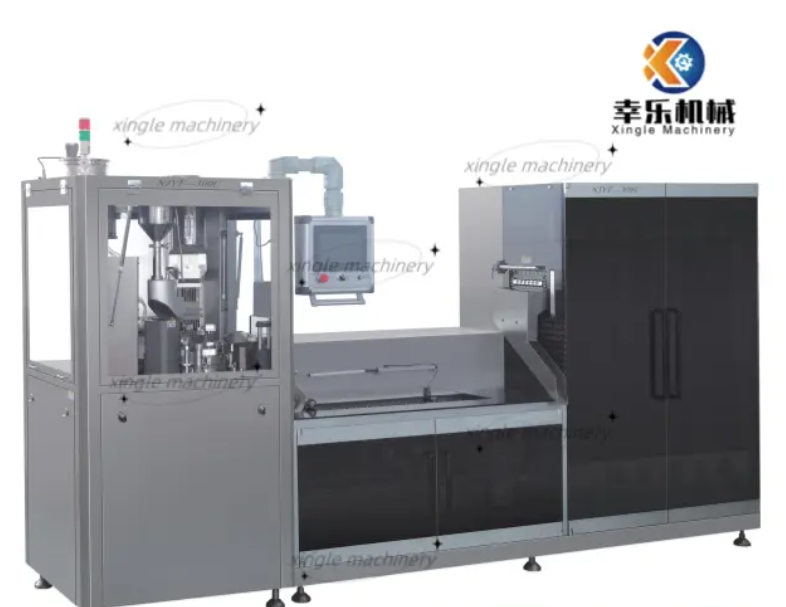 Rotary continuous Vitamin A liquid capsule filling machine 