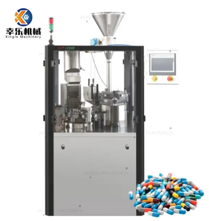 1# low noise intermittent motion automatic capsule filling machine