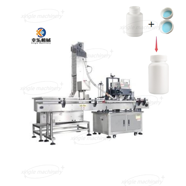 Fully Automatic Servo Bottle Cap Sealing Capping Machine for Packing Line