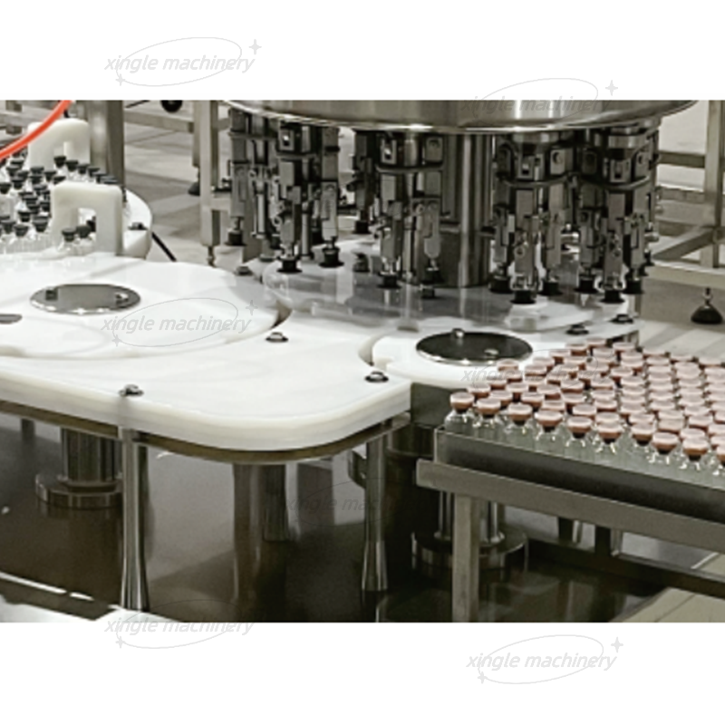 Plastic Glass Vial Bottle Capper Planetary Auto Capping Machine