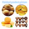 Tabletop Small Automatic Chocolate Cupcake Making Filling Machine