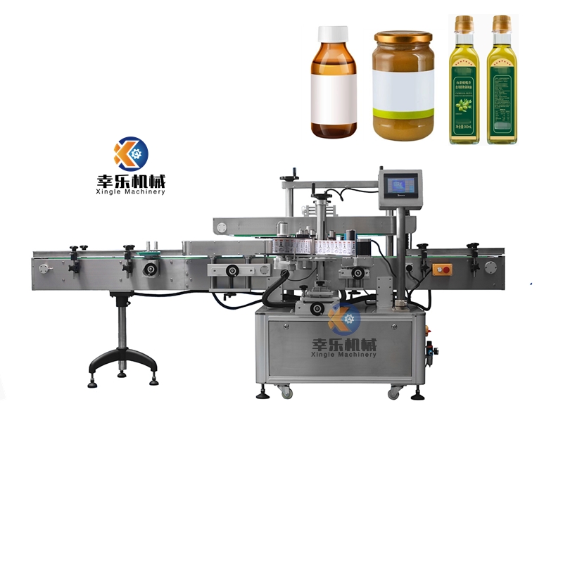 Automatic Double Side Sticker Labeling Machine for Bottles